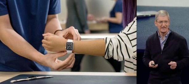 Non sarà necessario prenotare un appuntamento per provare Apple Watch in Store