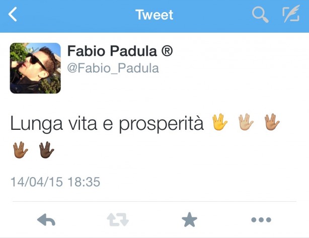 Lunga vita e prosperita' iPhone Emoji