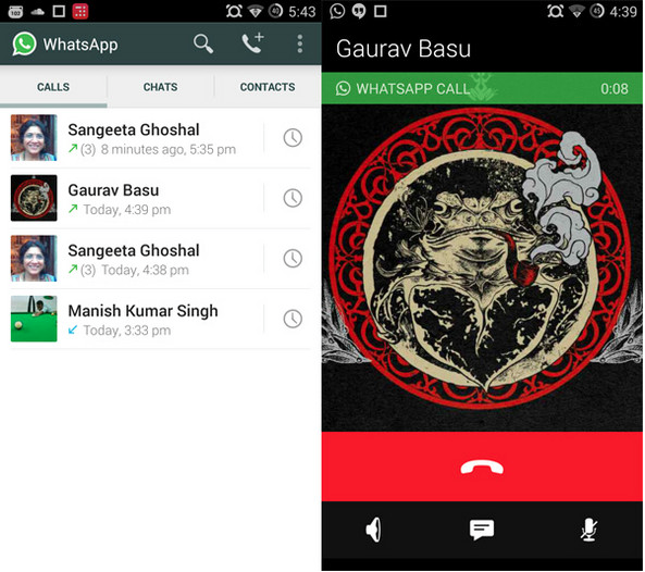 WhatsApp: le chiamate vocali arrivano su Android, e presto saranno disponibili anche su iOS