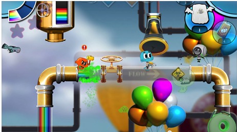 Arcobaraonda, il nuovo gioco per iPhone realizzato da Cartoon Network