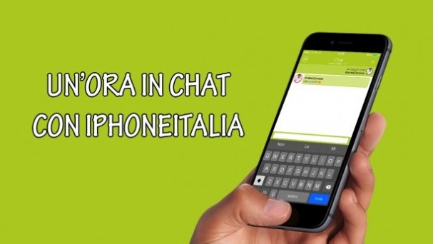 “Un’ora in Chat con iPhoneItalia”: questa sera dalle 22.00 alle 23.00 chatta con il nostro staff