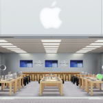 Le vetrine degli Apple Store pronte per il lancio dell’Apple Watch