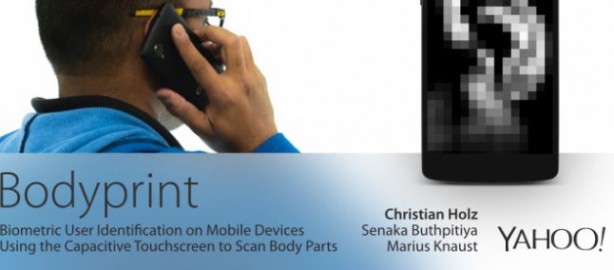 Bodyprint, lo scanner biometrico che identifica ogni parte del corpo