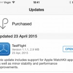 TestFlight è ora compatibile con Apple Watch