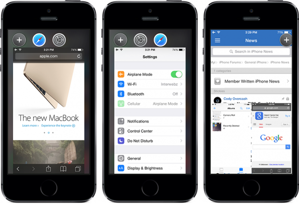 Multify, un nuovo multitasking side-by-side per iPhone – Cydia