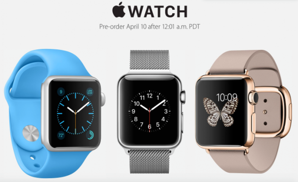 I pre-ordini dell’Apple Watch inizieranno alle 00:01 del 10 aprile