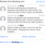 Mappe di Apple integra anche Booking.com e TripAdvisor