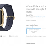 Ufficializzati i prezzi di AppleCare+ per Apple Watch: 999 dollari per il Watch Edition