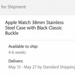 Apple inizia ad addebitare i preordini di Apple Watch con date di consegna previste per maggio e giugno