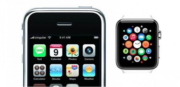 E se Apple avesse preso spunto dai primi iPhone per realizzare il design di Apple Watch…?