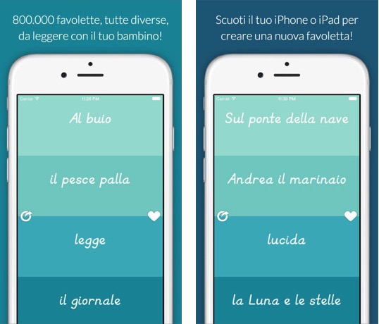 “Favole del Mare” e “Favole della città”, le prime app per creare favole per bambini