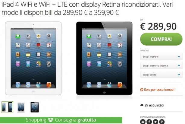 “Gli imperdibili”: iPad e MacBook Pro ricondizionati, stazione meteo, cavo certificato Apple e tanto altro ancora