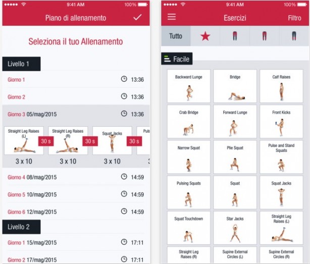 Runtastic Leg Trainer, l’app per allenare le gambe