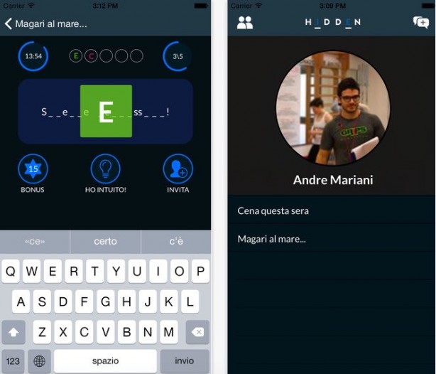 HiddenApp: arriva su App Store un gioco di parole tra persone reali