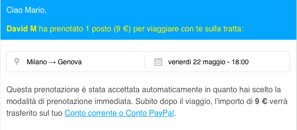 BlaBlaCar si aggiorna: niente più pagamenti in contanti