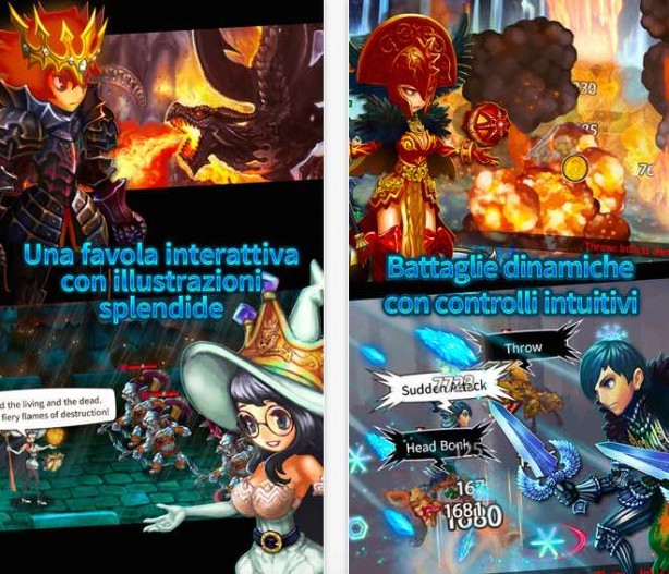 Dragon Blaze: una storia interattiva e piena di avventura