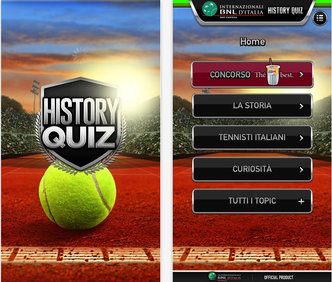 Su App Store arriva History Quiz, il gioco ufficiale degli
