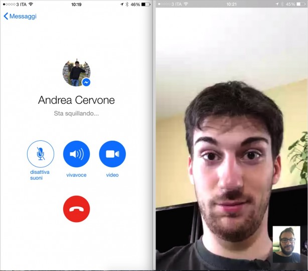 Le videochiamate arrivano anche su Facebook Messenger!