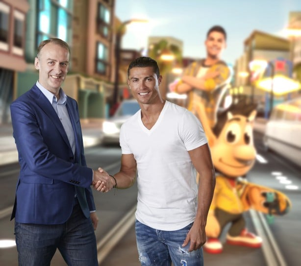 Cristiano Ronaldo incontra Hugo: nasce Superstar Skaters per iOS