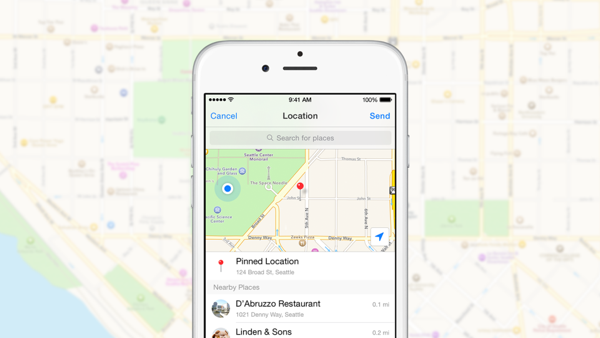 Facebook Messenger consente di condividere la tua posizione su Mappa
