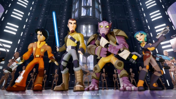 Disney annuncia i personaggi di Star Wars Rebel e Inside Out in Infinity 3.0