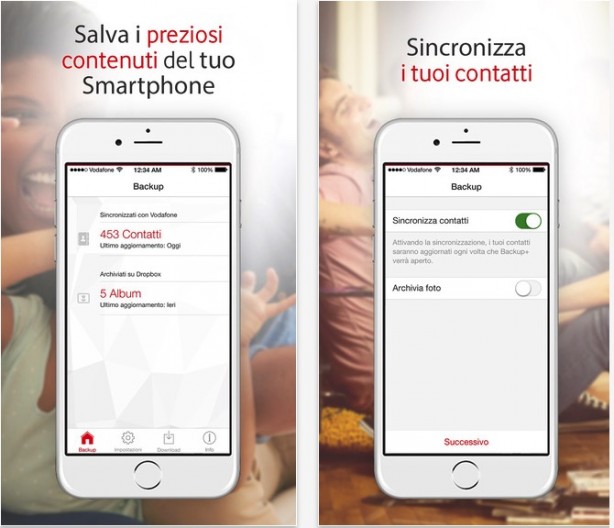 Vodafone Backup+, l’app per conservare i tuoi dati su Dropbox