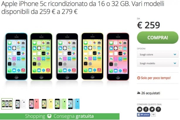 “Gli imperdibili”: iPhone 5c e iPad 3 ricondizionati, pellicola in vetro temperato, cavo lightning certificato e tanto altro ancora