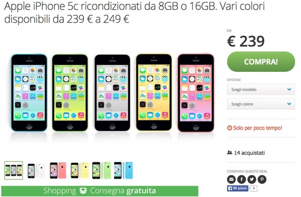 “Gli imperdibili”: iPhone 5c e iPad ricondizionati, stazione meteo portatile, Xiaomi Miband e tanto altro ancora