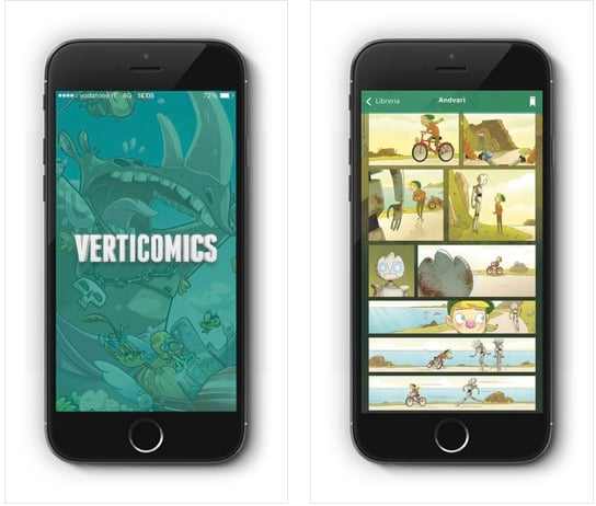 Verticomics, l’app per leggere e scaricare un fumetto gratis al giorno