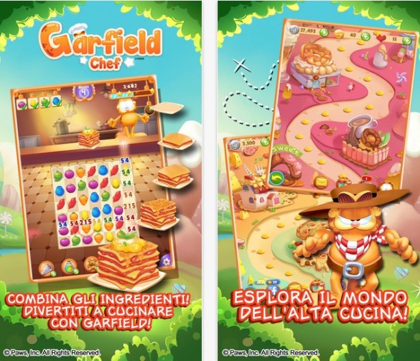 Garfield Chef: cibo in gioco iPhone pic0
