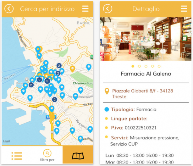 Farmavie: l’app per trovare rapidamente farmacie e parafarmacie