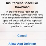 iOS 9 integra un sistema per liberare temporaneamente spazio in fase di aggiornamento