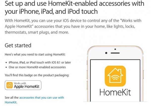 Apple pubblica la lista dei comandi vocali per HomeKit