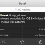 In arrivo anche TaiG per iOS 8.4: “PP25 Ghost è un Jailbreak rubato a noi!”