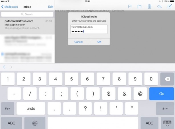 Un bug mette a rischio Mail su iOS: attenti ai pop-up!