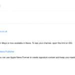 Apple inizia ad approvare le pubblicazioni nell’app News