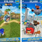 Sonic Dash: per poco tempo Angry Bird si trasforma in Sonic!