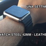 Una settimana con Apple Watch Steel e il suo cinturino “Leather Loop”