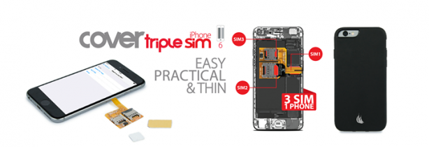 Cover Triple Sim by VaVeliero: la custodia che ti fa utilizzare 3 schede SIM su iPhone 6 – Recensione iPhoneItalia
