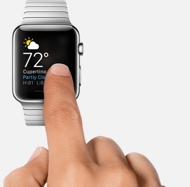 Apple Watch meteo 
