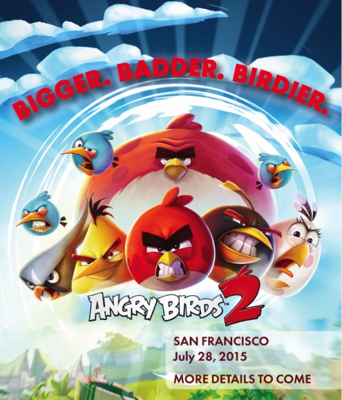 Angry Birds 2 sarà presentato il 28 luglio