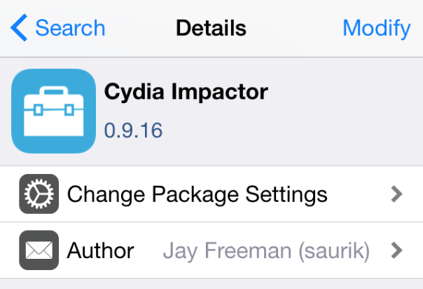 Saurik rilascia Cydia Impactor: adesso è possibile rimuovere il Jailbreak senza aggiornare iOS!