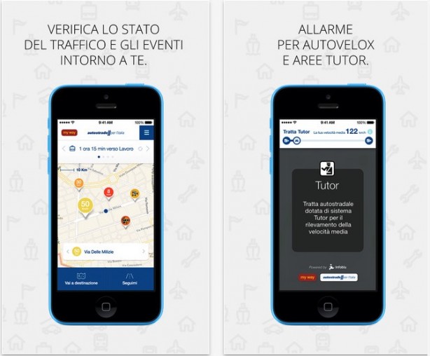 MyWAY, l’app ufficiale di Autostrade per l’Italia