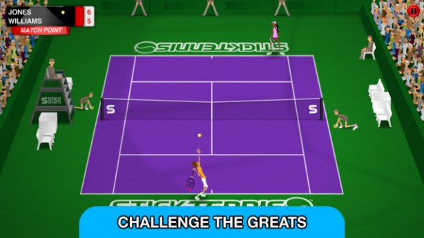 Stick Tennis Tour iPhone pic1
