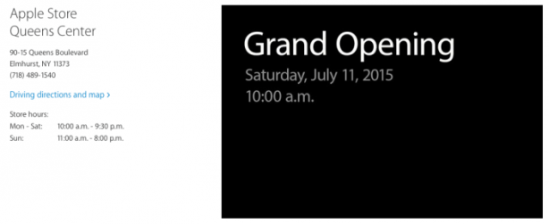 Apple annuncia l’apertura di un nuovo Apple Store a New York