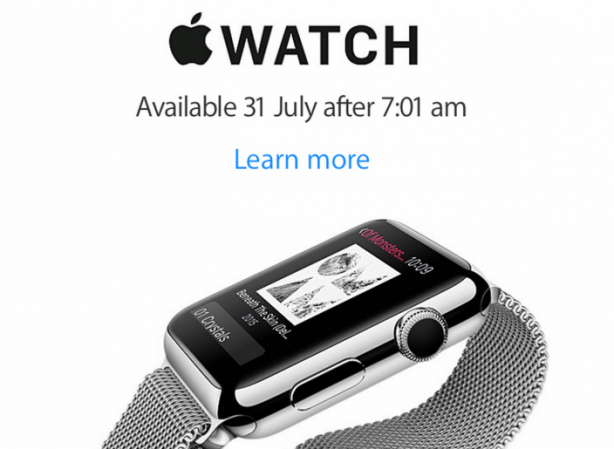 Apple Watch in Nuova Zelanda il 31 luglio