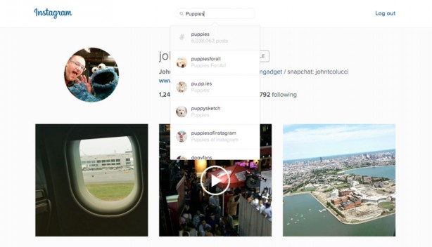 Instagram: sulla versione web arriva il comando “cerca”