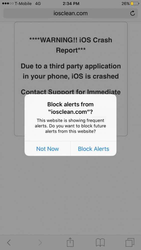 iOS 9 consente di bloccare i popup indesiderati su Safari