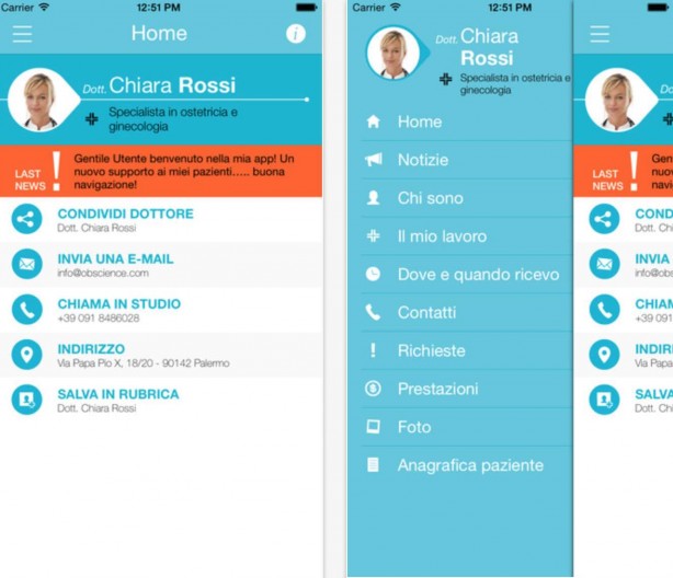 OB Doctor: l’app che fa da vetrina per i dottori