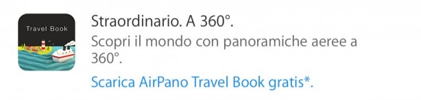 “AirPano Travel Book” gratis con l’applicazione Apple Store